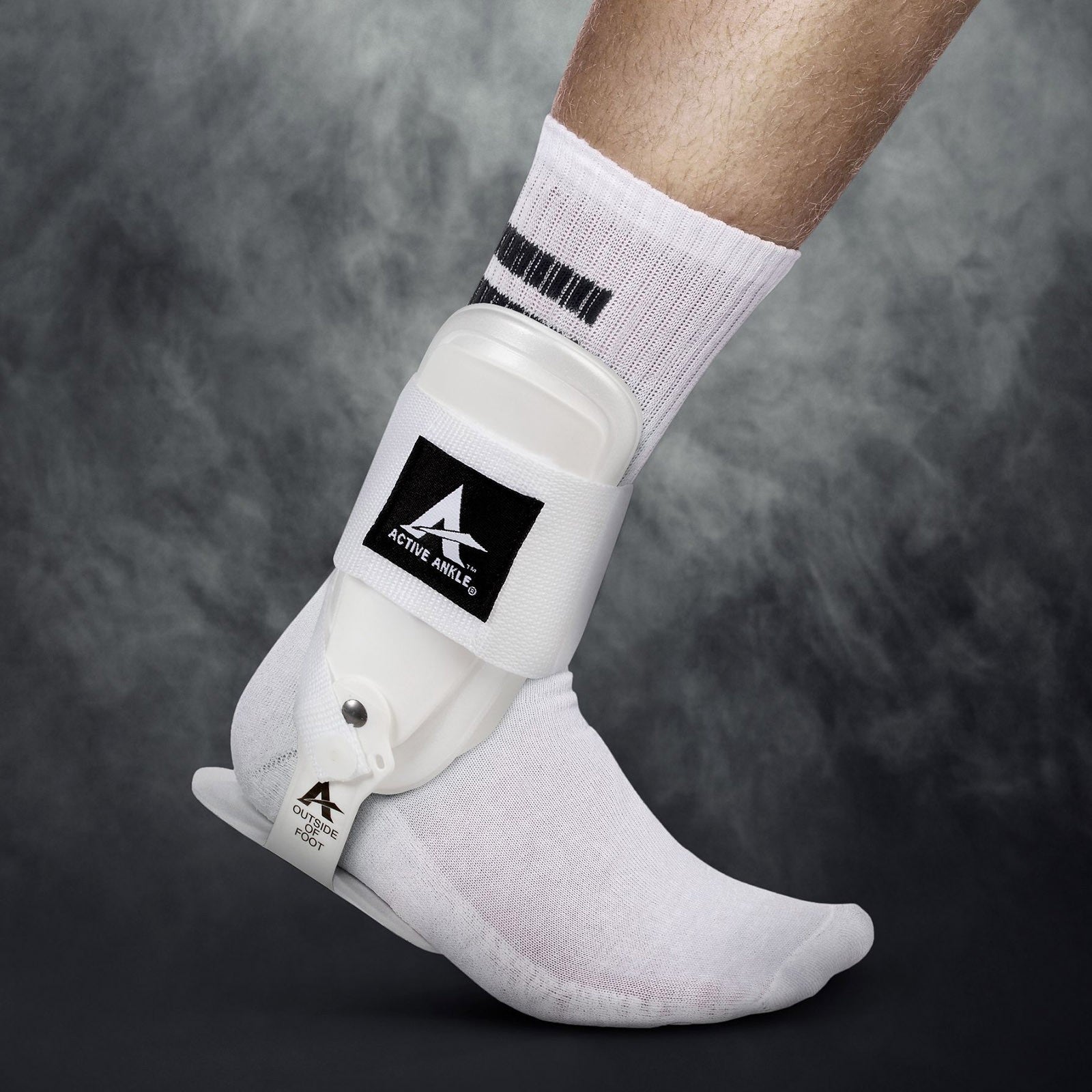 Bandáž kotníku Select Active ankle T-2 bílá
