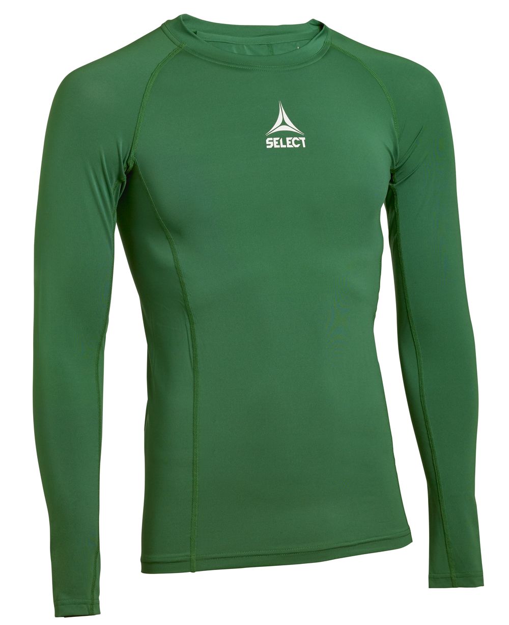 Kompresní triko Select Shirts L/S Baselayer zelená