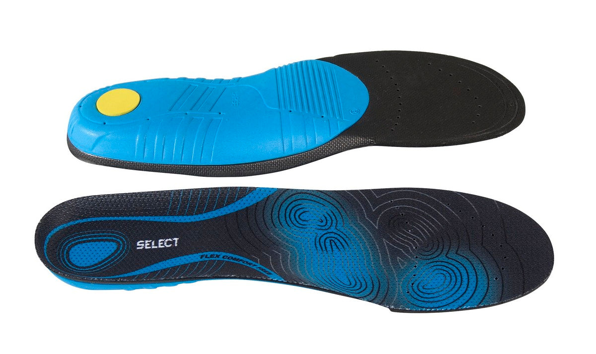 Vložky do bot Select Flex Comfort Low arch černo modrá