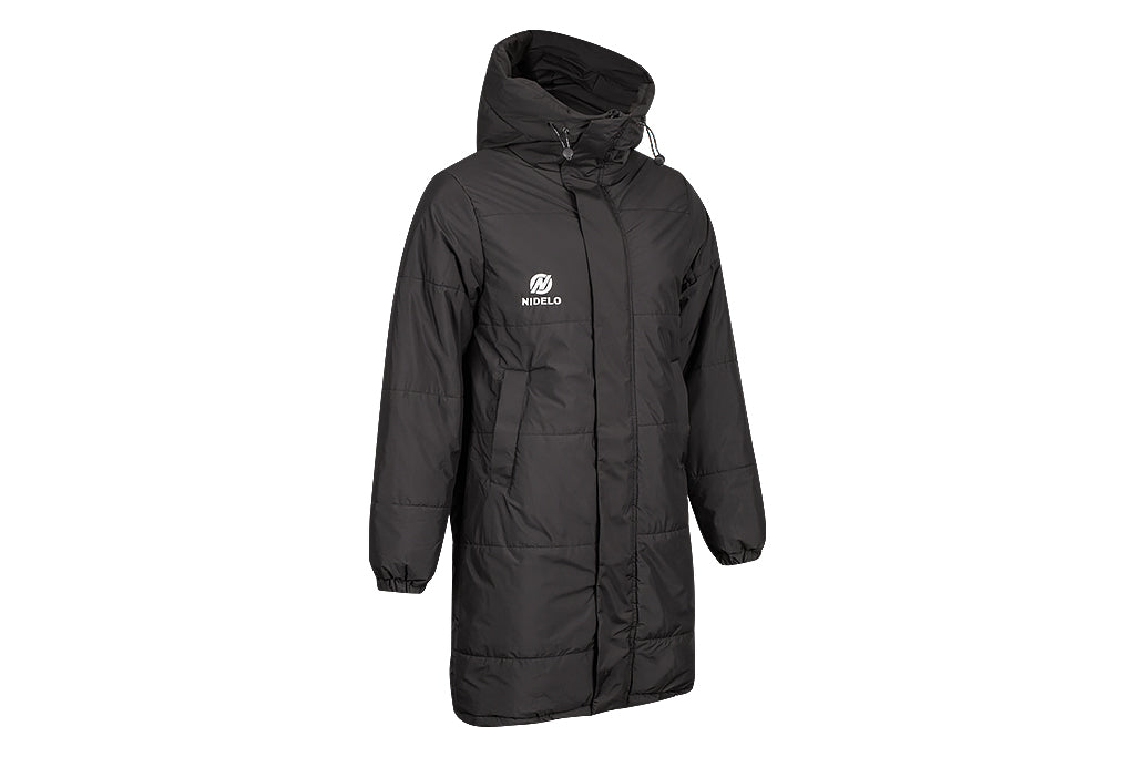 Sportovní bunda NIDELO Bench jacket Tours černá