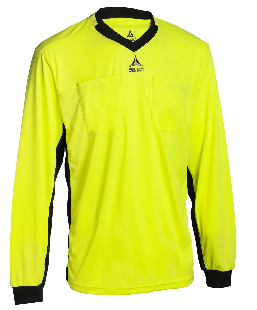 Dres pro rozhodčí Select Referee shirt L/S v21 žlutá