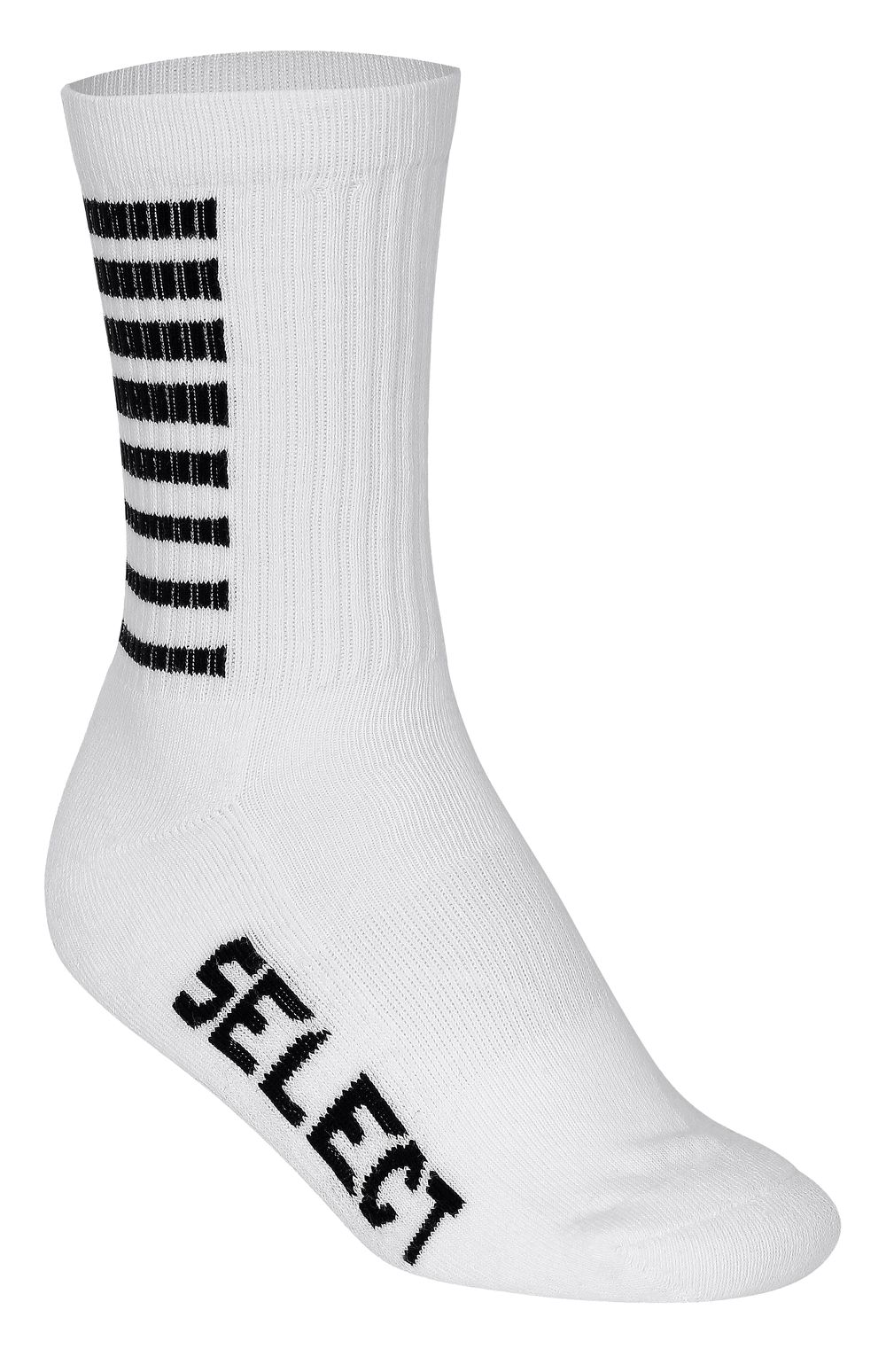 Fotbalové štulpny Select Sports socks striped bílá