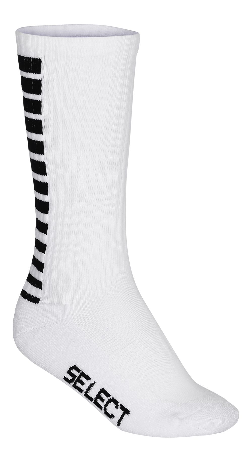 Fotbalové ponožky Select Sports socks striped long bílá