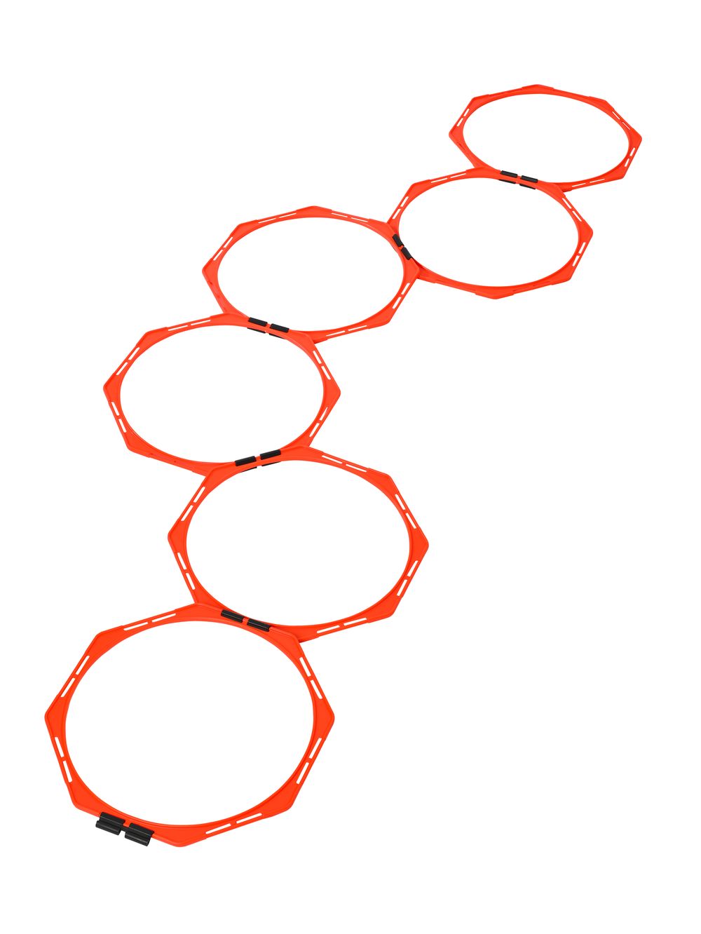 Koordinační kruhy Select Octagon coordinations rings červená