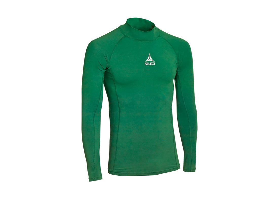 Kompresní triko Select Shirt turtleneck L/S Baselayer zelená