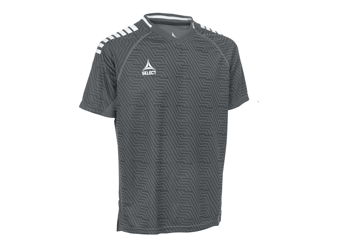 Hráčský dres Select Player shirt S/S Monaco šedo bílá