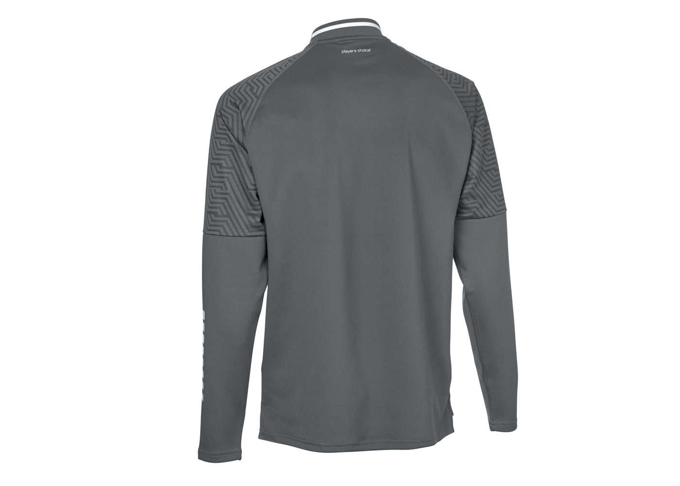 Tréninková mikina Select Training sweat 1/2 zip Monaco šedo bílá