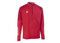 Tréninková mikina Select Training sweat 1/2 zip Monaco červeno bílá