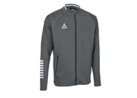 Lehká tréninková bunda Select Zip jacket Monaco šedo bílá