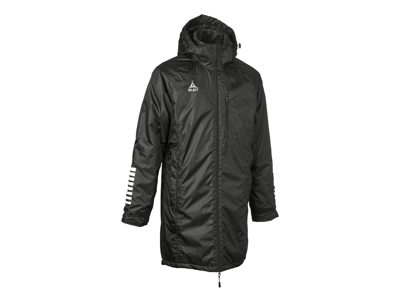 Sportovní bunda Select Coach jacket Monaco černo bílá