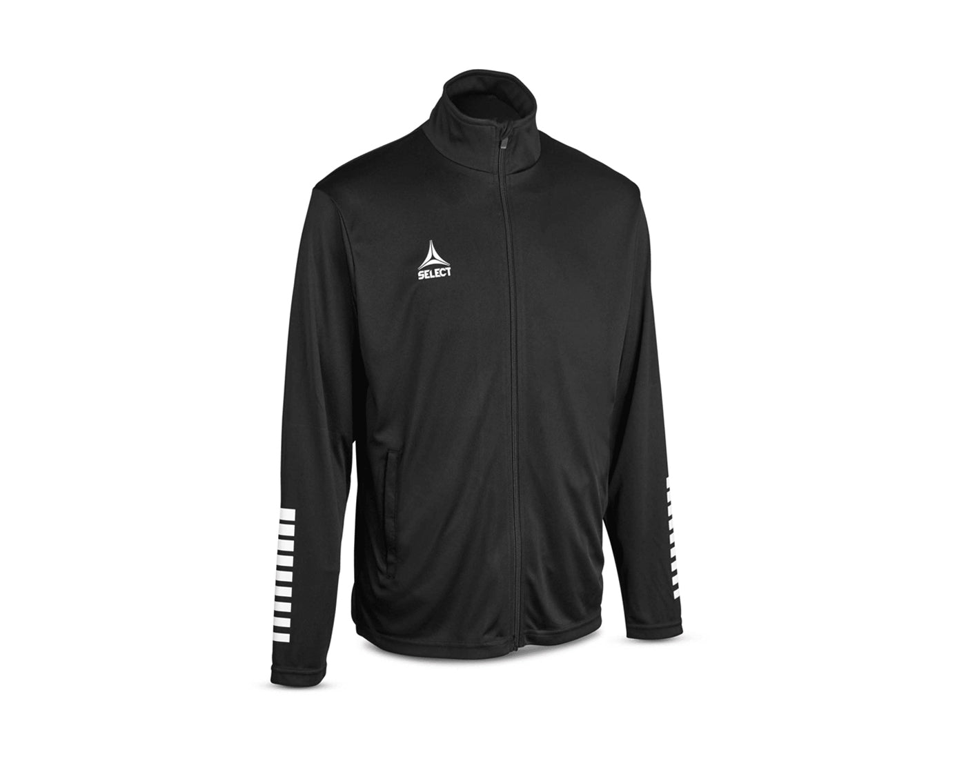 Lehká tréninková bunda Select Training zip jacket Pisa černo bílá