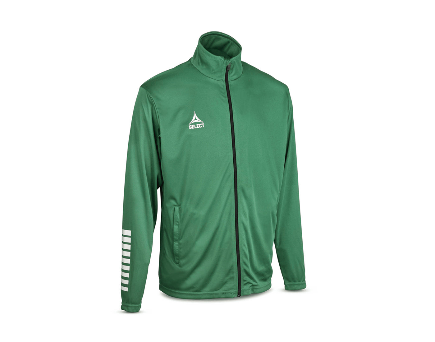 Lehká tréninková bunda Select Training zip jacket Pisa zeleno bílá