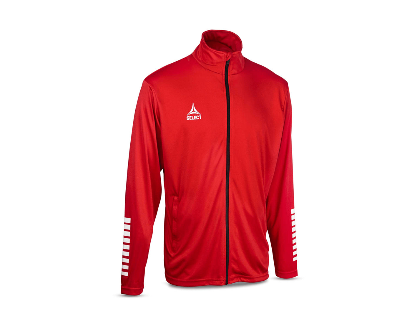 Lehká tréninková bunda Select Training zip jacket Pisa červeno bílá