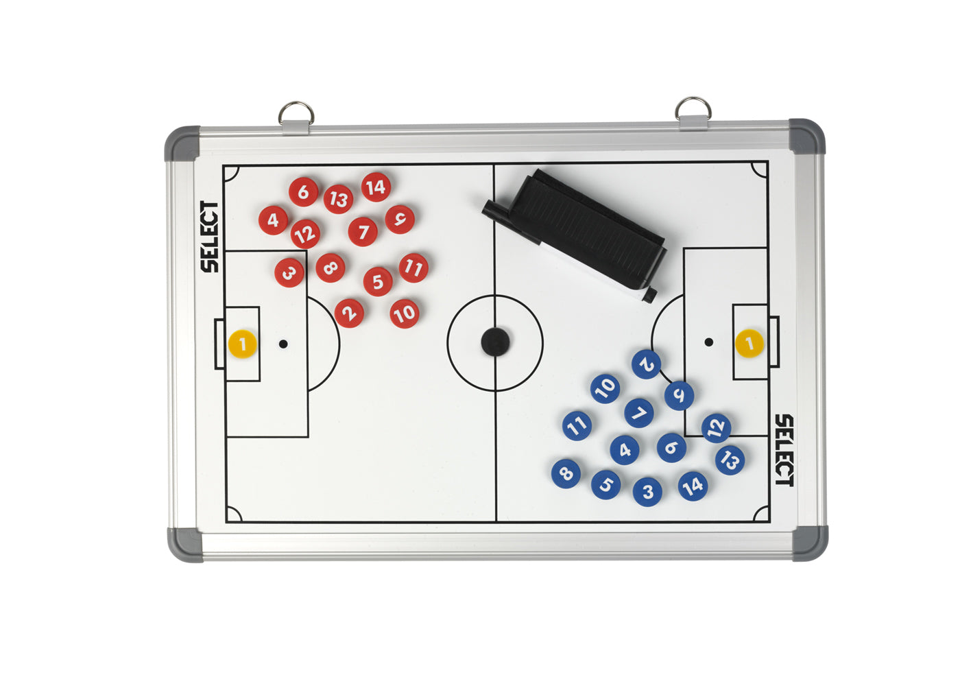Taktická tabule Select Tactics board alu football černá