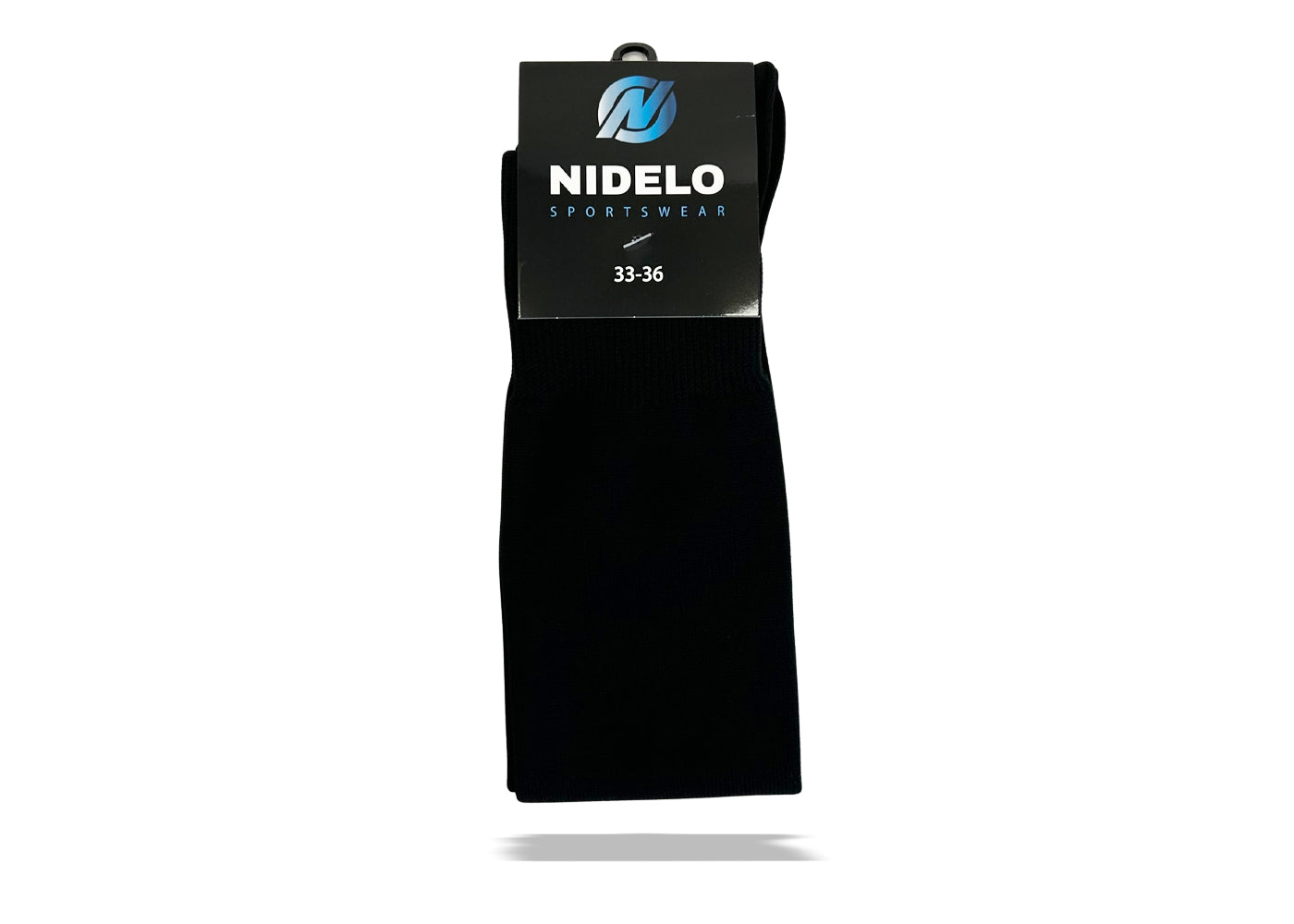 Fotbalové štulpny NIDELO football socks Optimal černá
