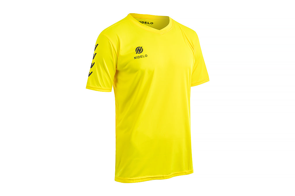 Hráčský dres NIDELO Player shirt S/S Nantes žlutá