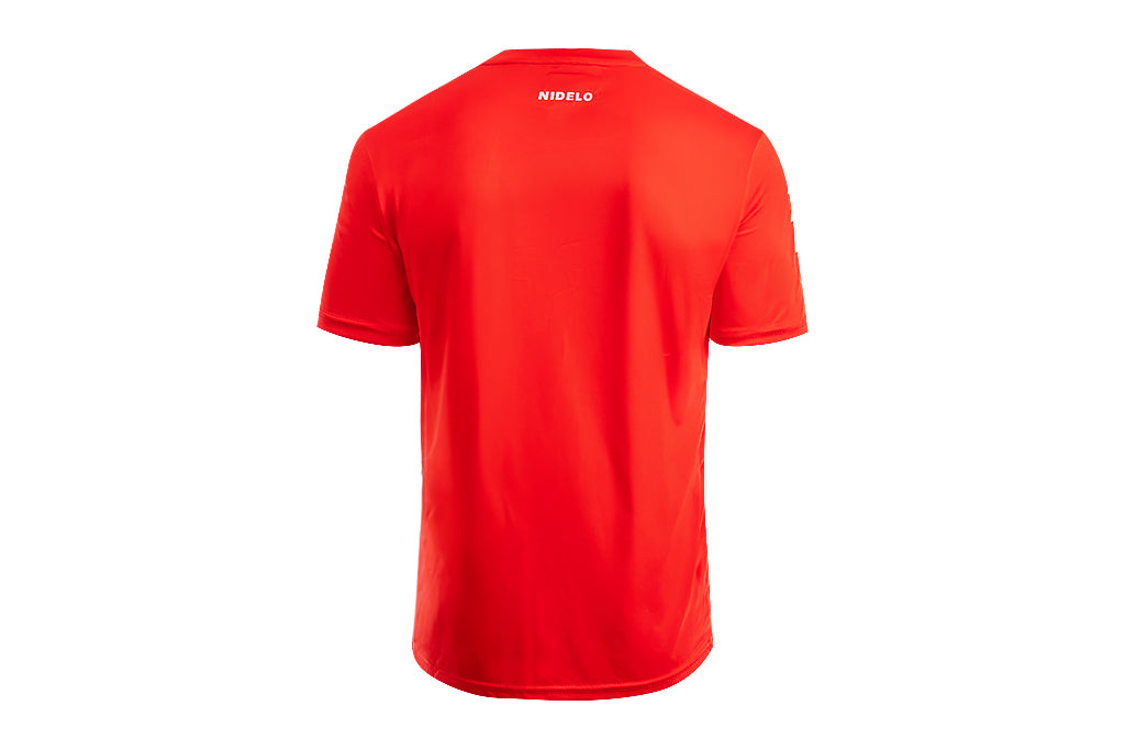 Hráčský dres NIDELO Player shirt S/S Nantes červená