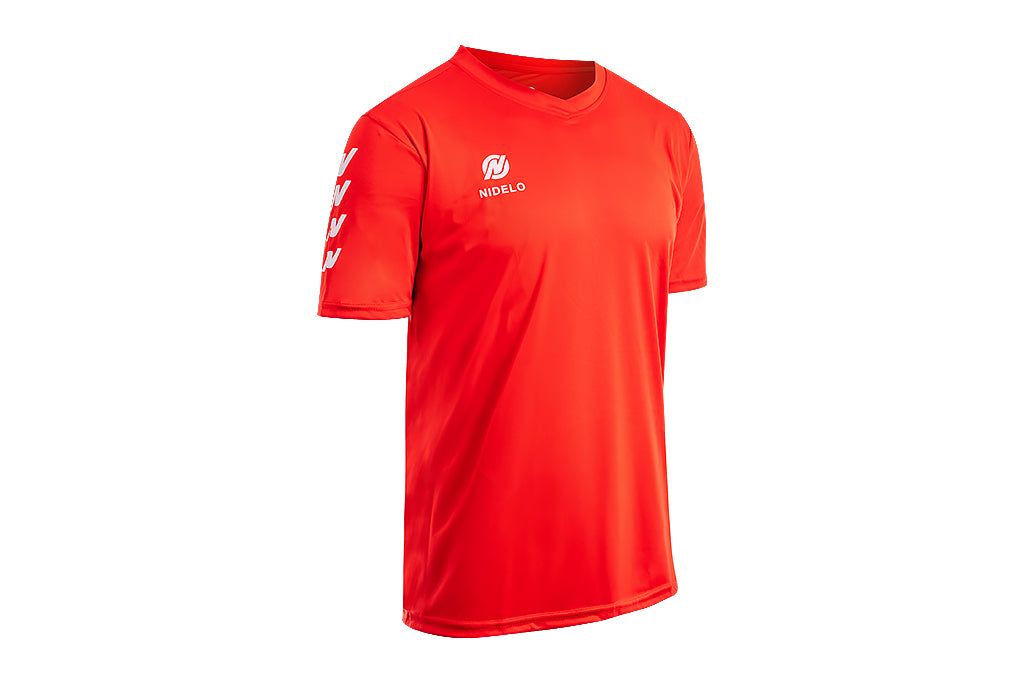 Hráčský dres NIDELO Player shirt S/S Nantes červená