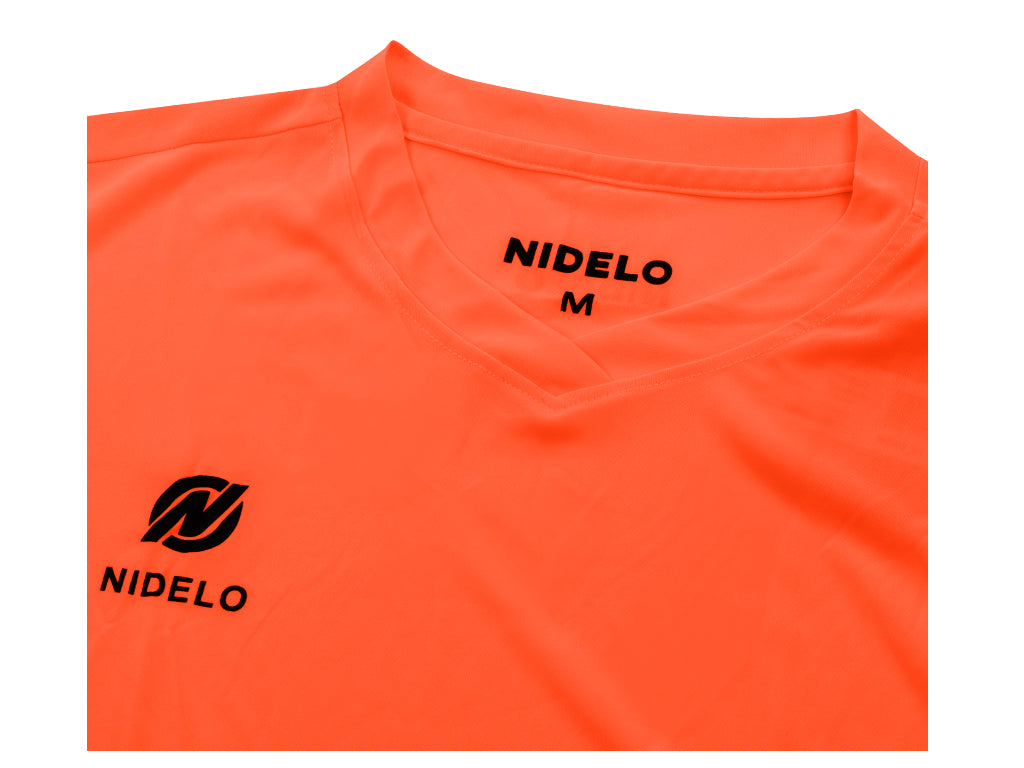 Hráčský dres NIDELO Player shirt S/S Nantes oranžová