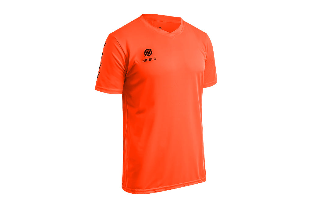 Hráčský dres NIDELO Player shirt S/S Nantes oranžová