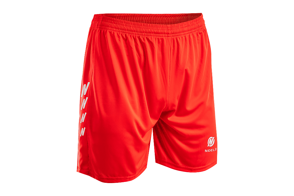 Hráčské kraťasy NIDELO Player shorts Nantes červená