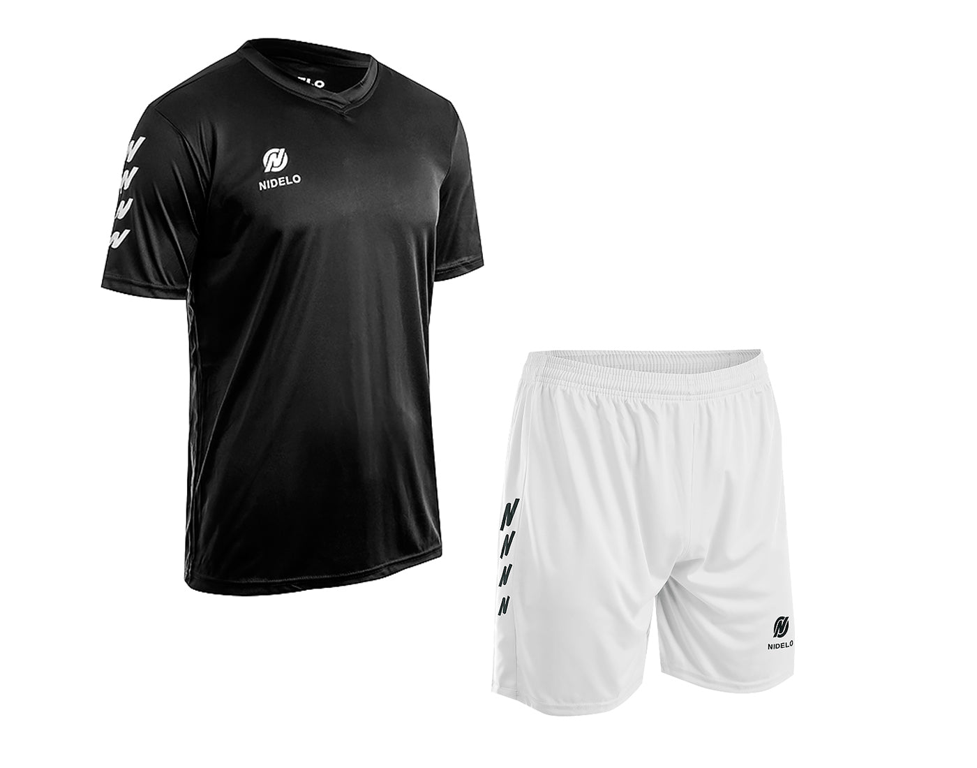 Hráčský set NIDELO Player Set Nantes černá / bílá