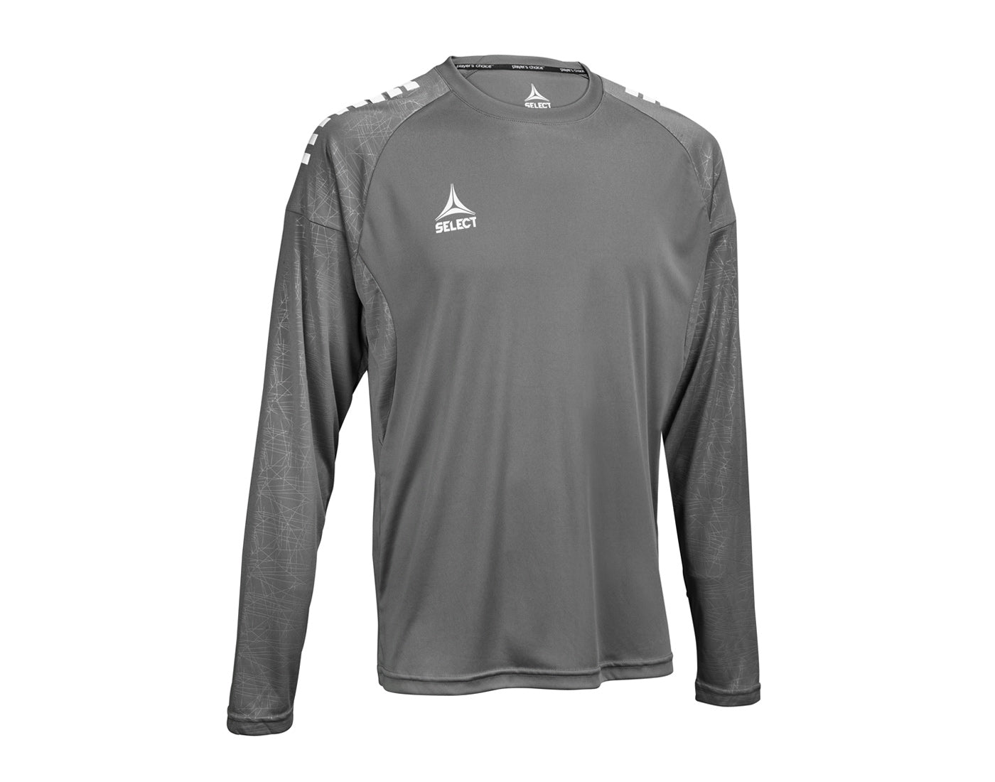 Hráčský dres Select Player shirt L/S Spain šedo bílá