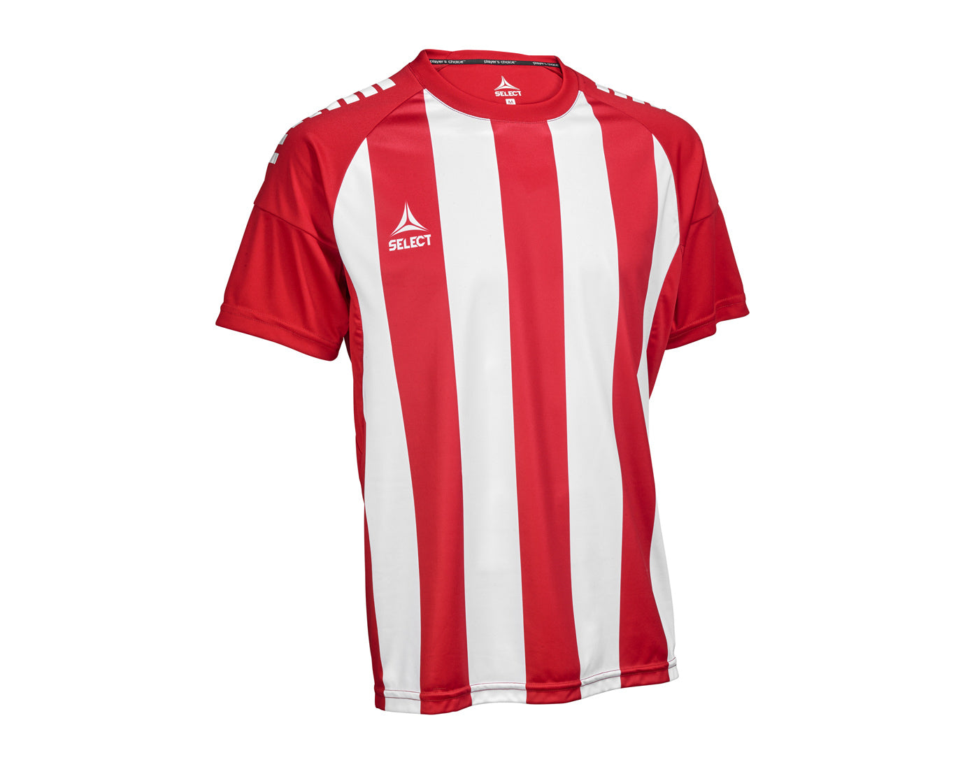 Hráčský dres Select Player shirt S/S Spain striped červeno bílá