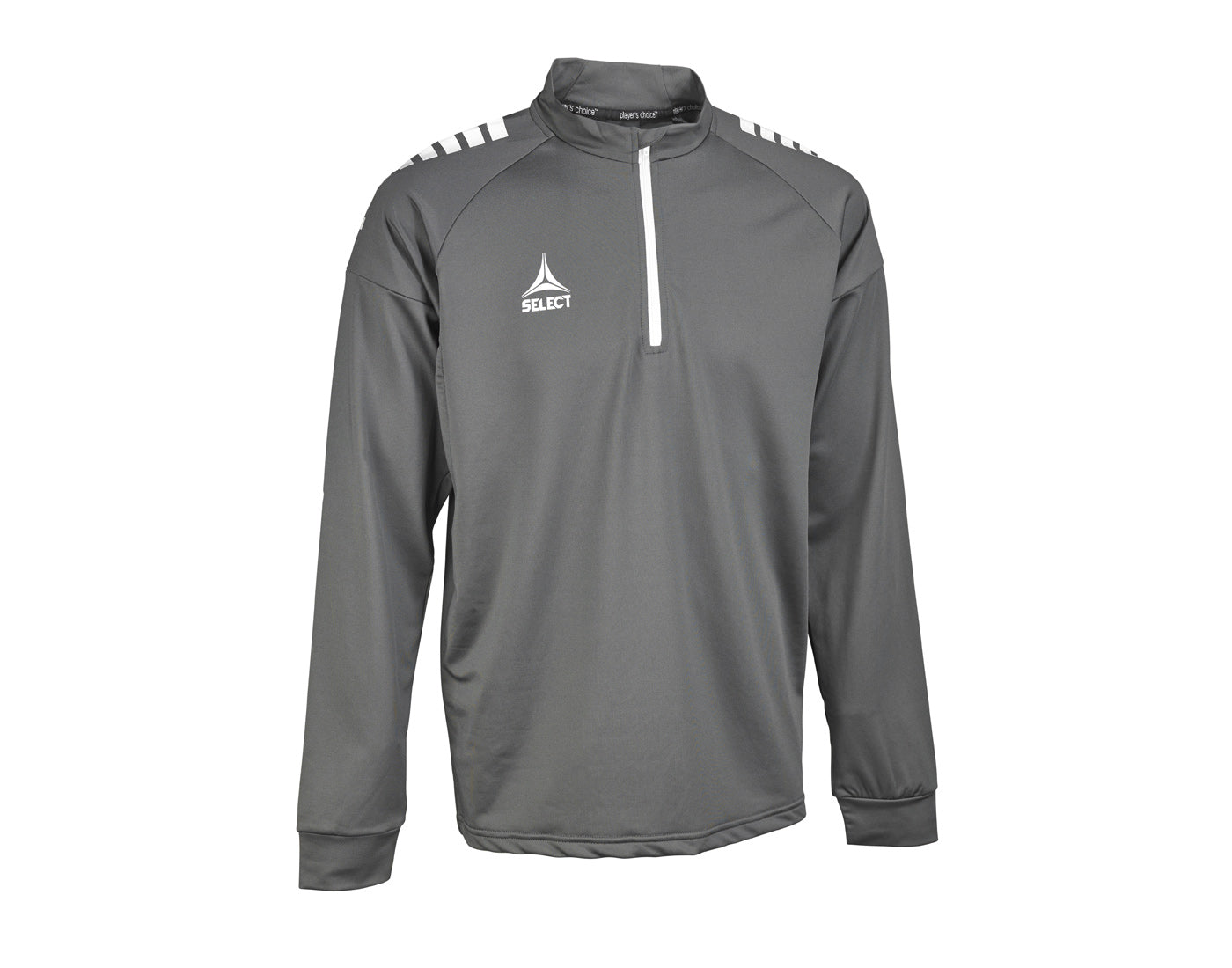 Tréninková mikina Select Training sweat 1/2 zip Spain šedo bílá
