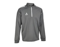 Tréninková mikina Select Training sweat 1/2 zip Spain šedo bílá