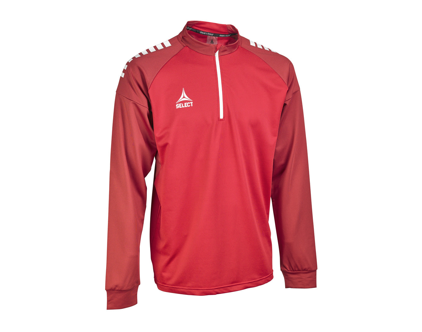 Tréninková mikina Select Training sweat 1/2 zip Spain červeno bílá