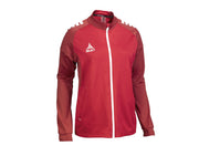 Tréninková mikina Select Training zip jacket Spain woman červeno bílá