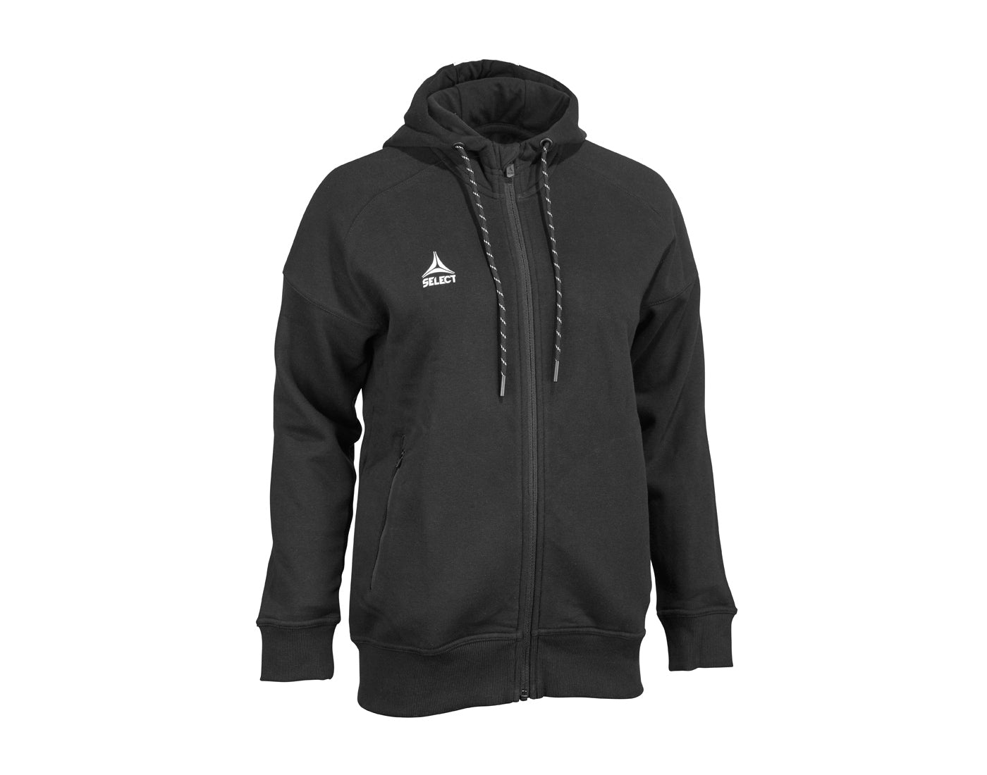 Sportovní mikina Select Zip hoodie Oxford černá