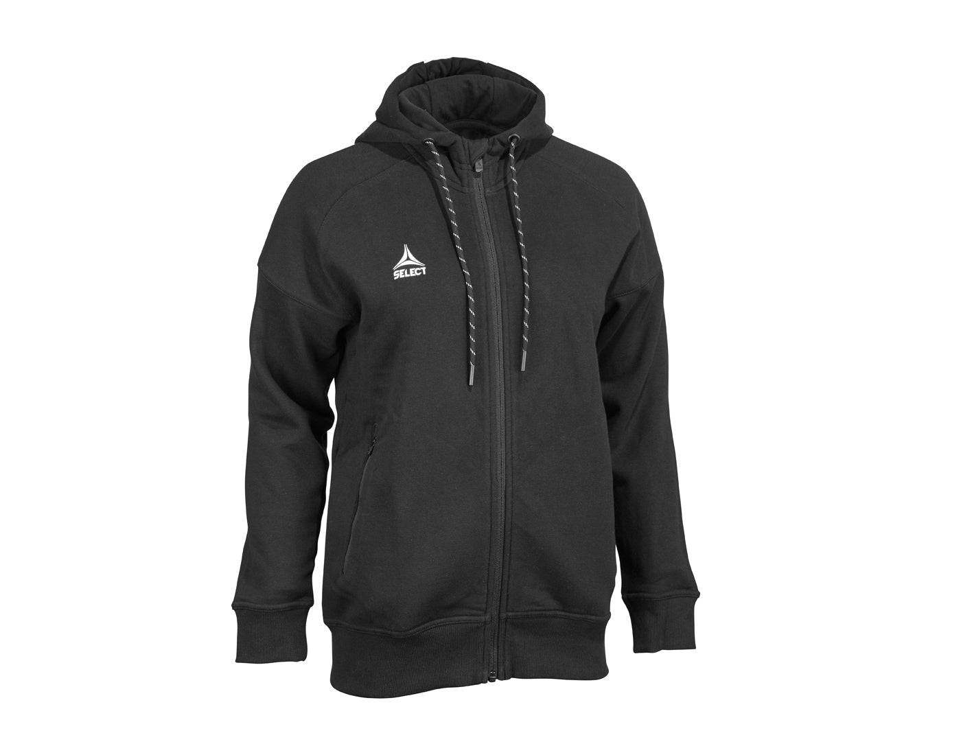 Sportovní mikina Select Zip hoodie Oxford woman černá
