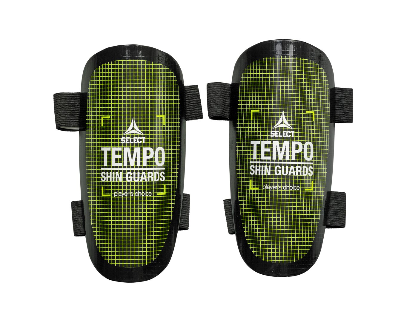 Fotbalové chrániče Select Shin Guard Tempo černo zelená