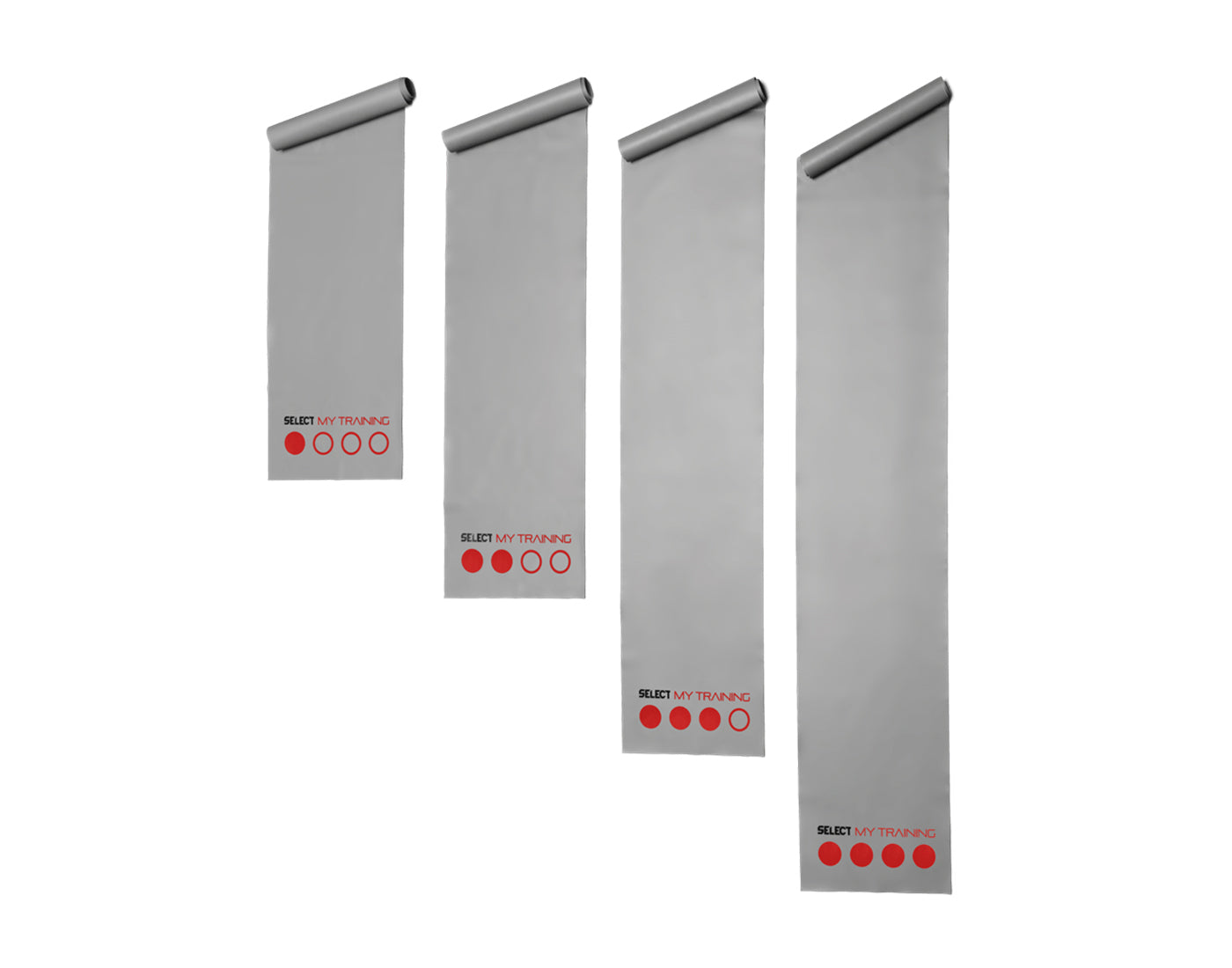 Regenerační pásy Select Recoveryband 1-4 box šedá
