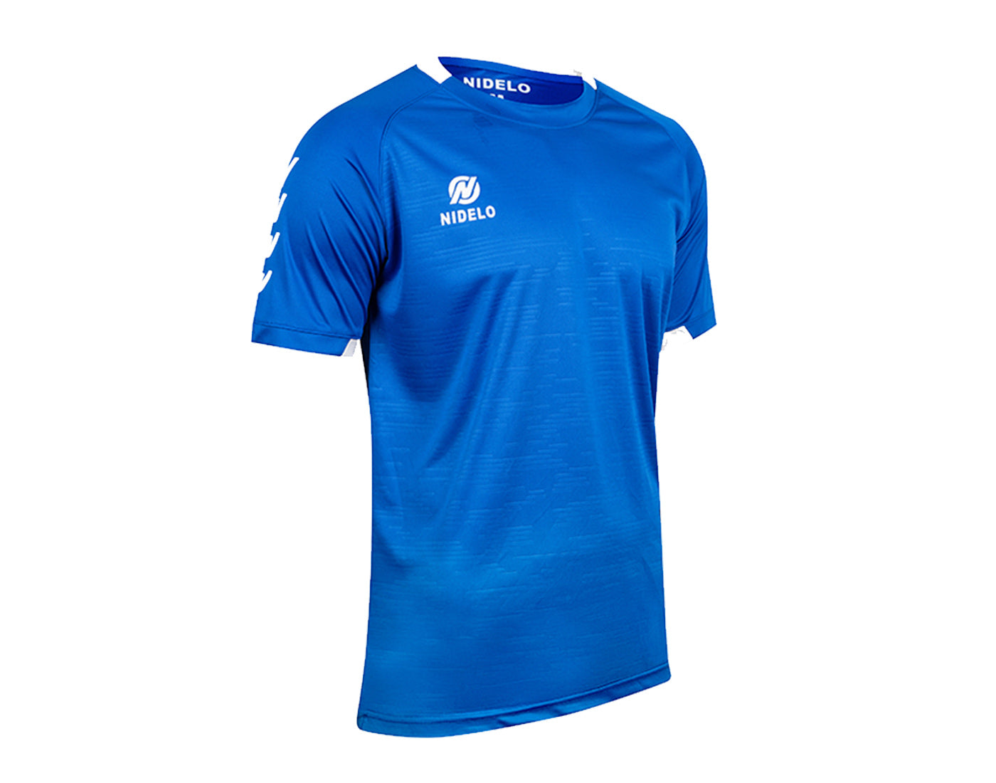 Hráčský dres NIDELO Player shirt S/S Brest modrá