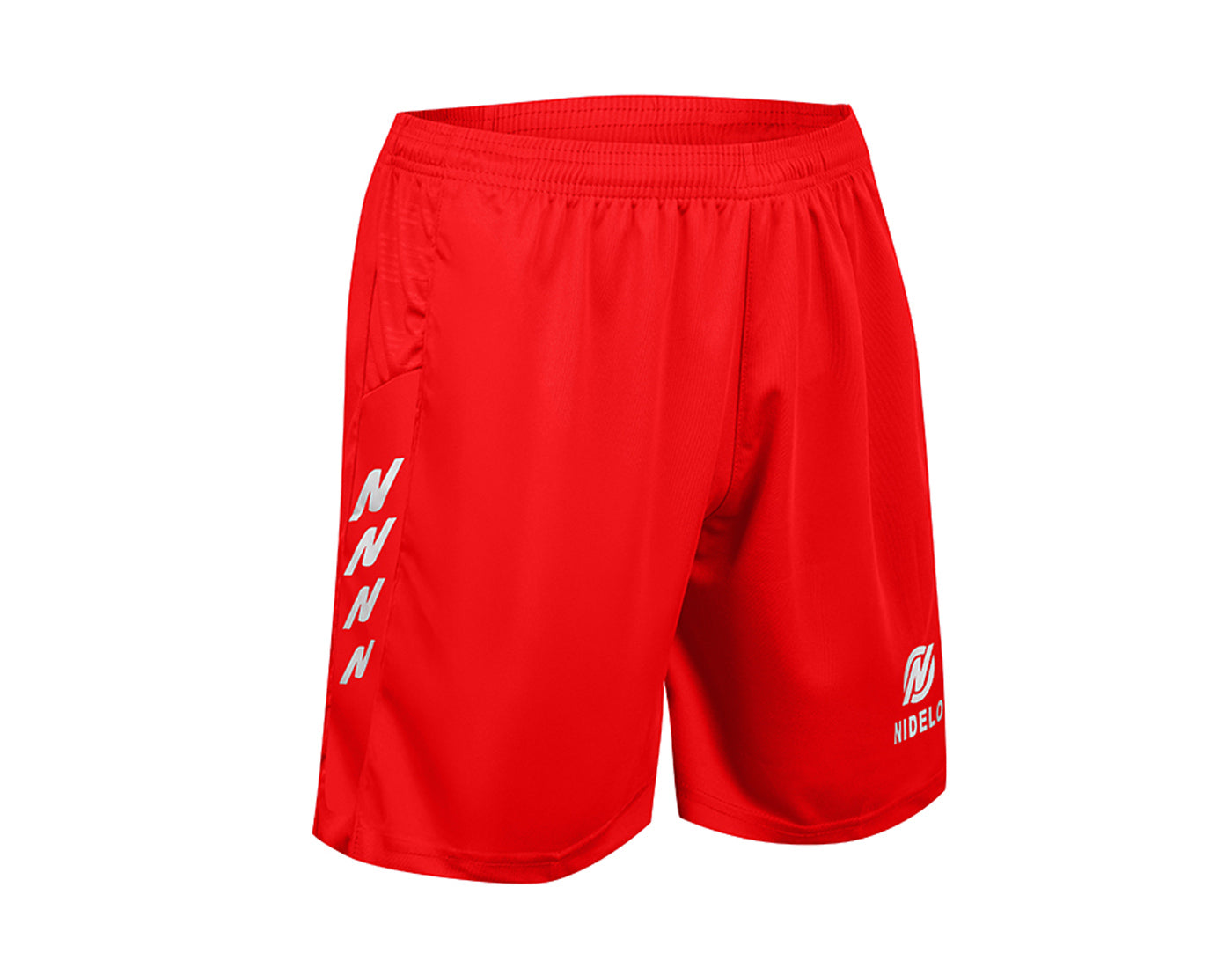 Hráčské kraťasy NIDELO Player shorts Brest červená