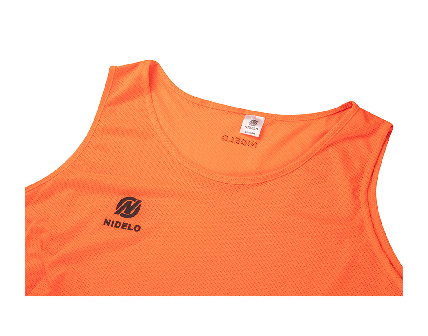 Rozlišovací triko NIDELO Bib Optimal oranžová