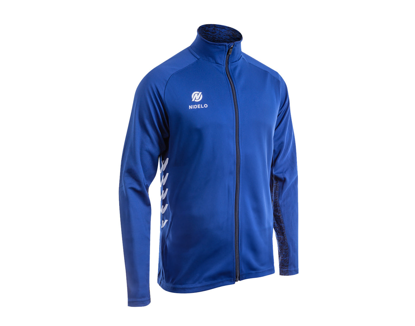 Tréninková mikina NIDELO Training zip jacket 2.0 Nantes tmavě modrá
