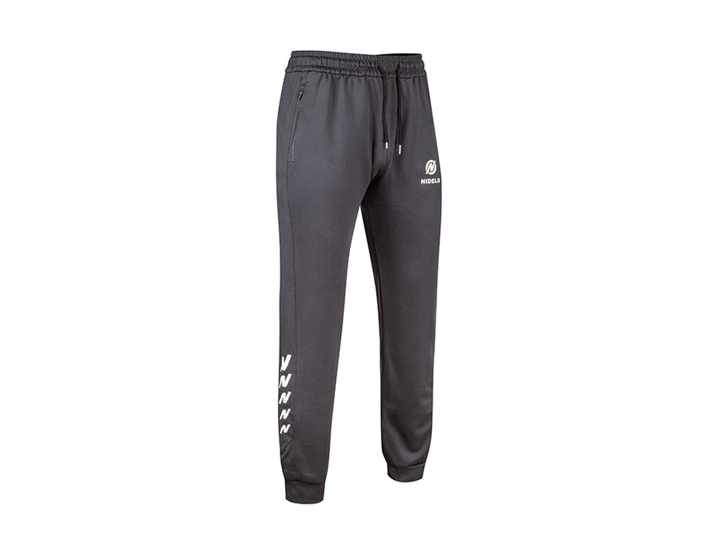 Sportovní tepláky NIDELO pants Quimper šedo černá