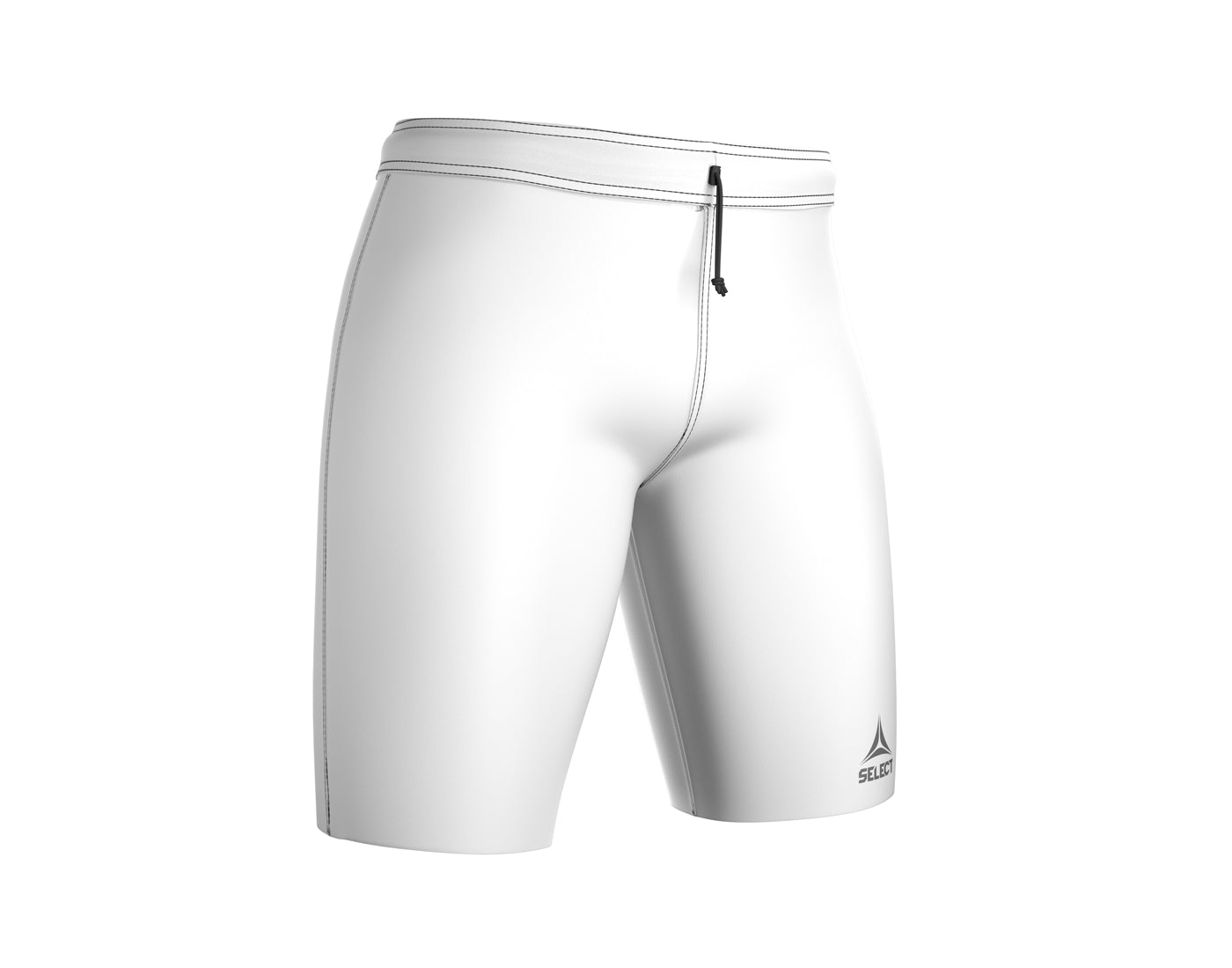 Kompresní šortky Select Thermal Shorts bílá