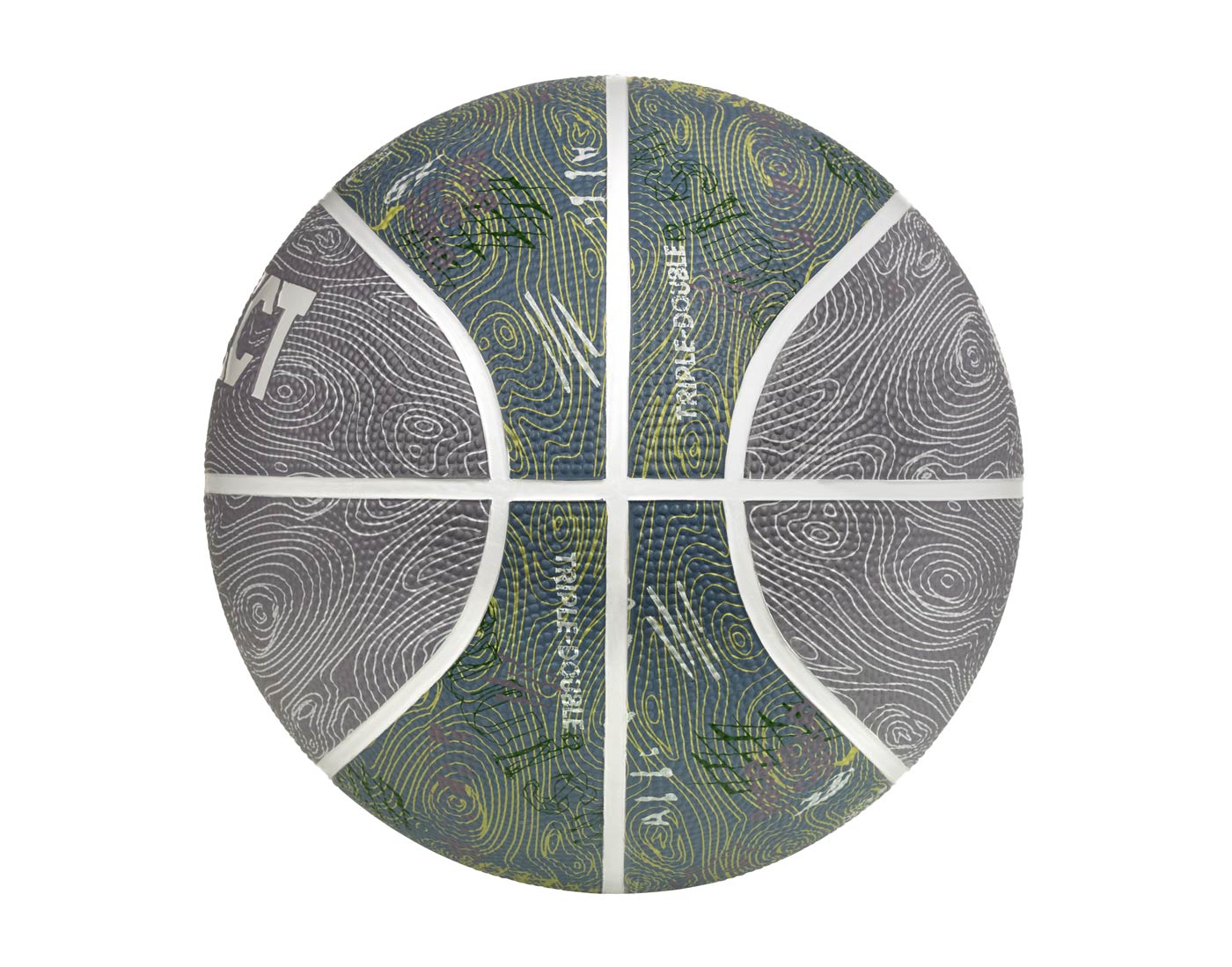 Basketbalový míč Select Basketball modro fialová