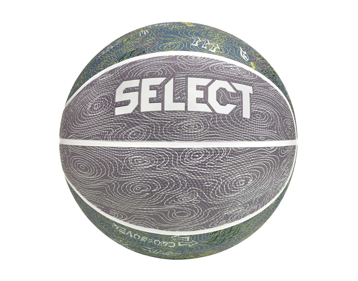 Basketbalový míč Select Basketball modro fialová