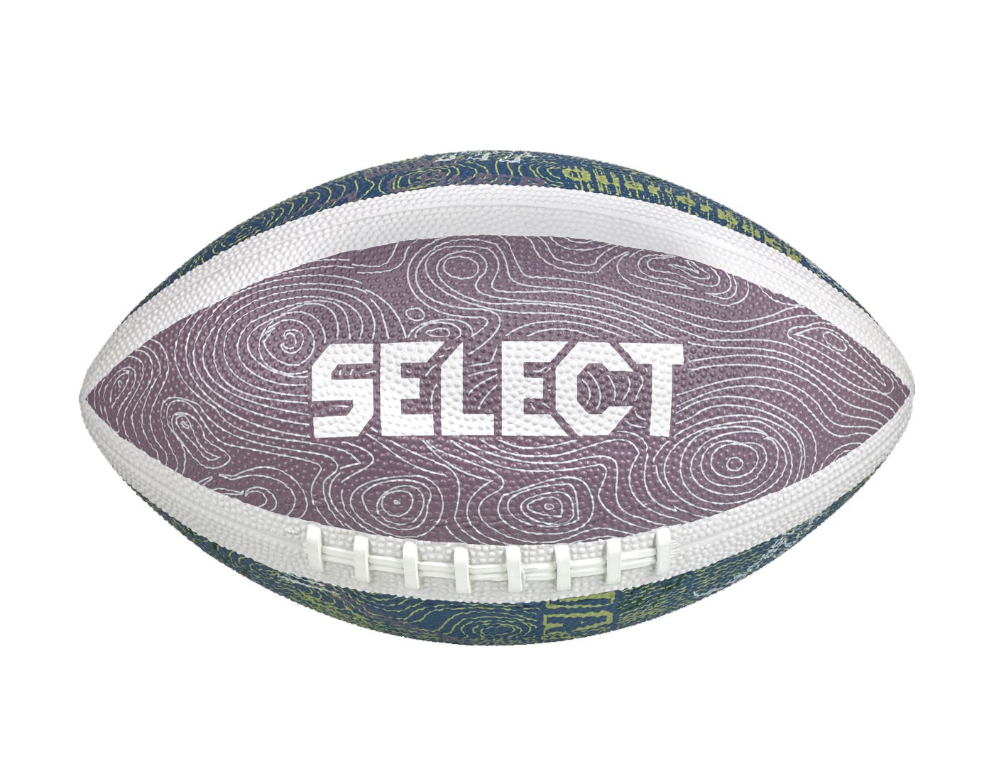 Míč na americký fotbal Select American football modro fialová