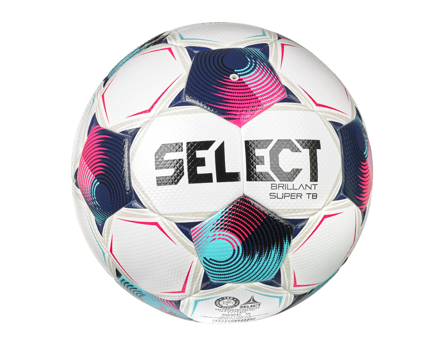 Fotbalový míč Select FB Brillant Super TB CZ Chance Liga 2026/27 bílo růžová