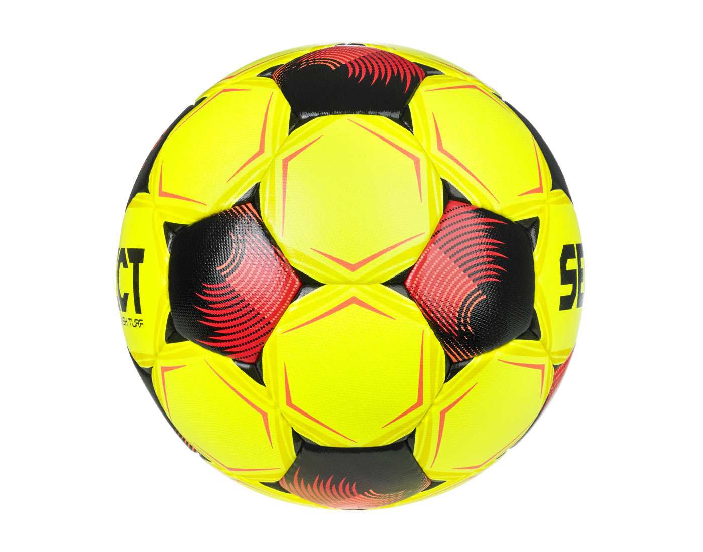 Fotbalový míč Select FB Flash Turf žluto červená