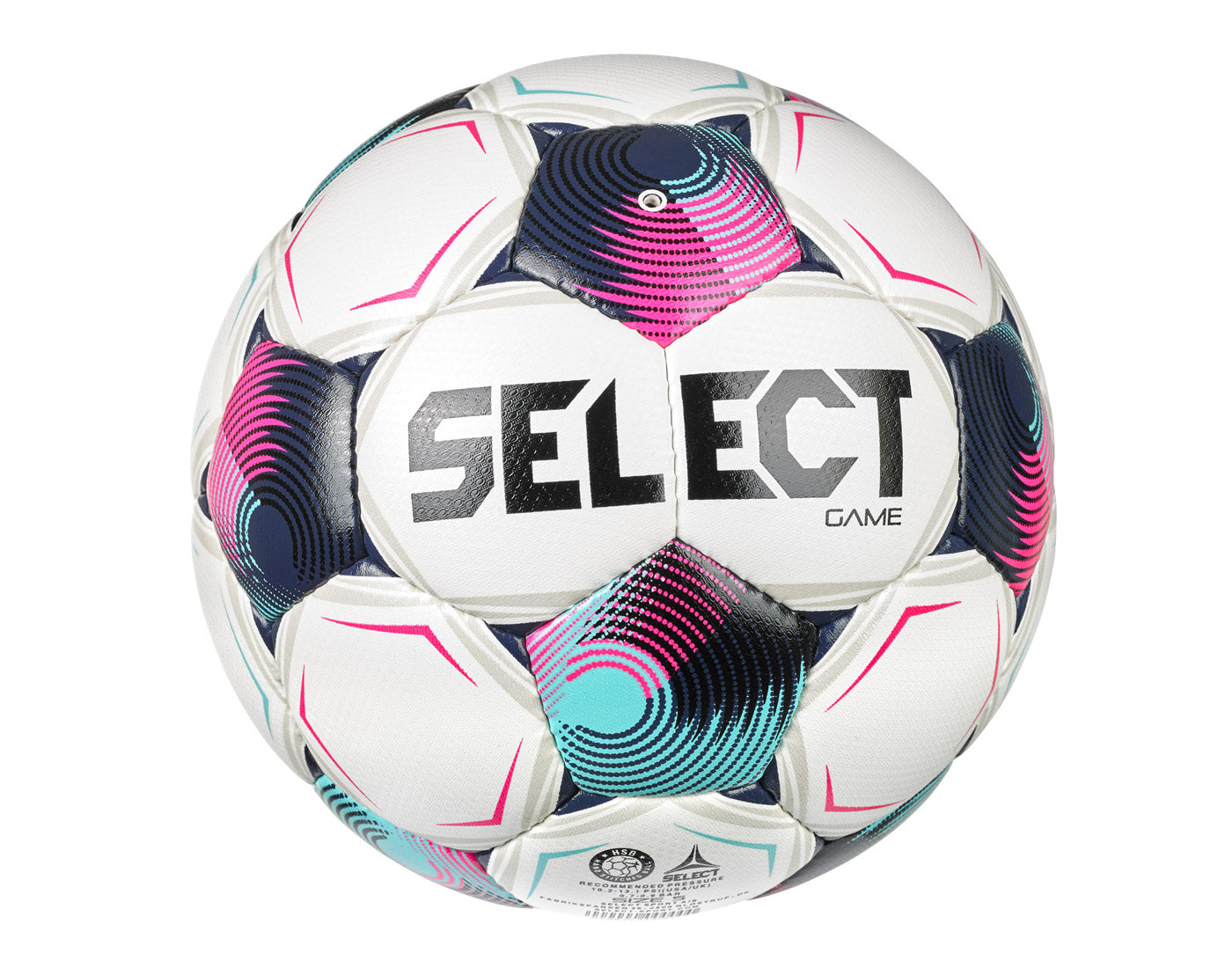 Fotbalový míč Select FB Game CZ Chance Liga 2026/27 bílo růžová