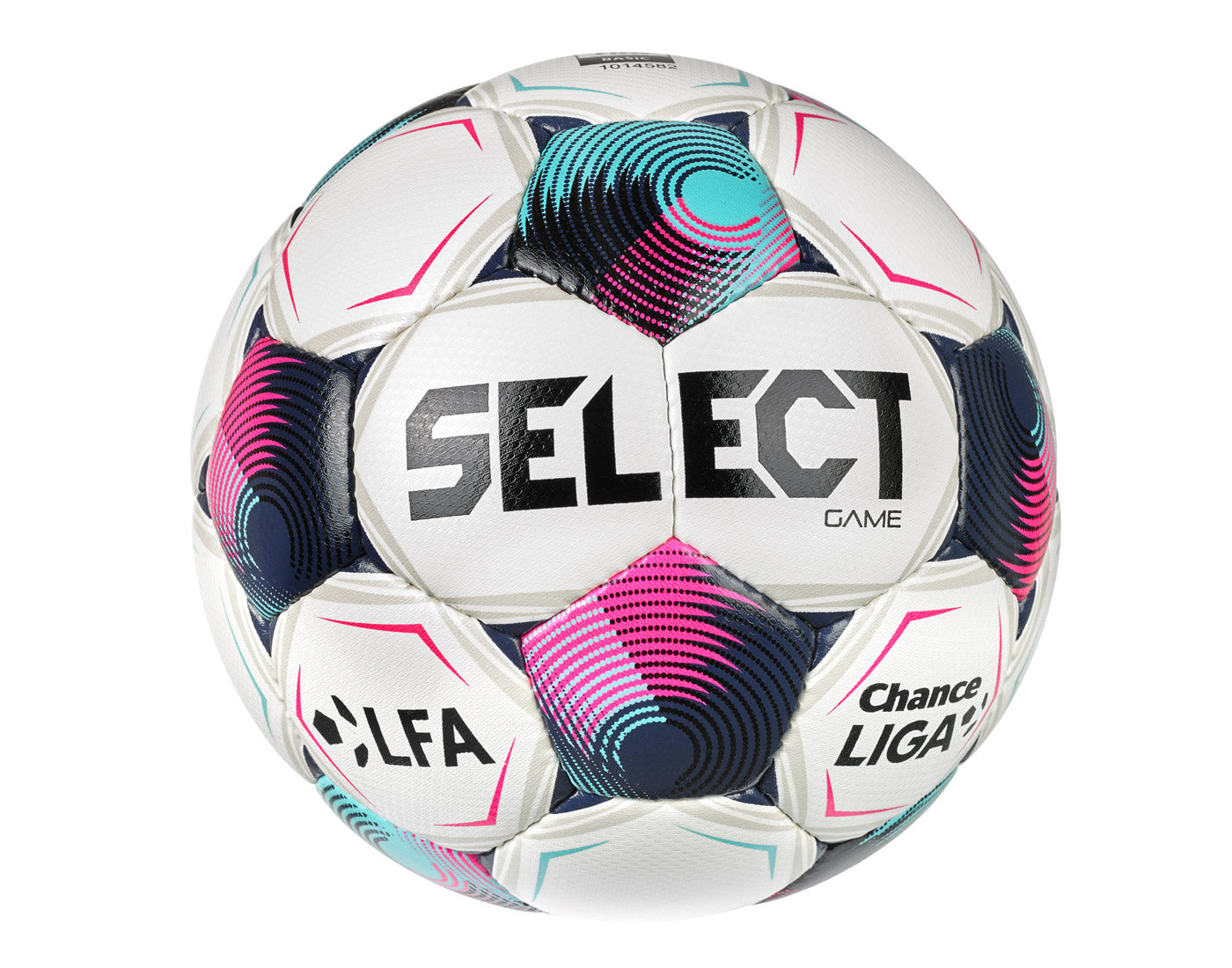 Fotbalový míč Select FB Game CZ Chance Liga 2026/27 bílo růžová