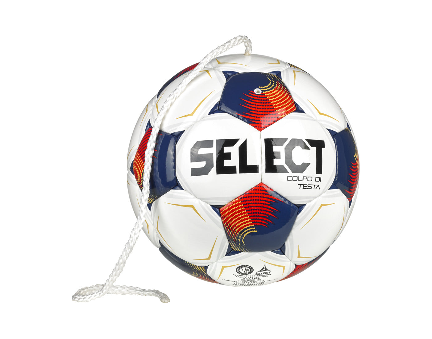 Fotbalový míč Select FB Colpo Di Testa bílo červená